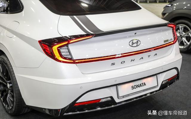 新车 | 披上运动外衣，现代索纳塔特别版实车曝光，搭载2.5升发动机
