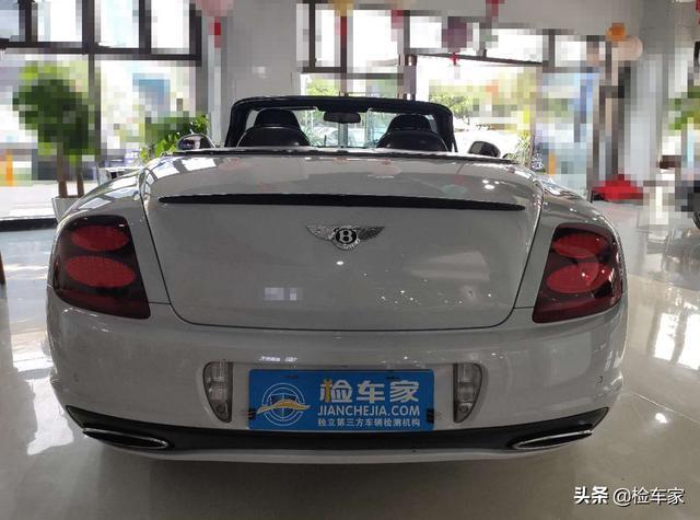 当年五百多万买的宾利欧陆，现在只卖98万！买主：这车比较低调