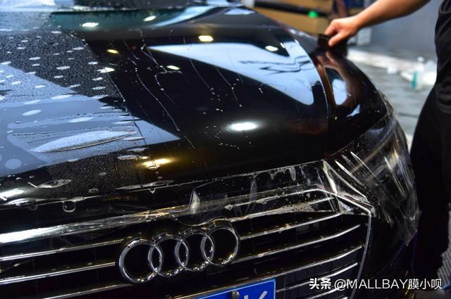 隐形车衣让奥迪A6L 的那种“官方范儿”得到了很好的诠释