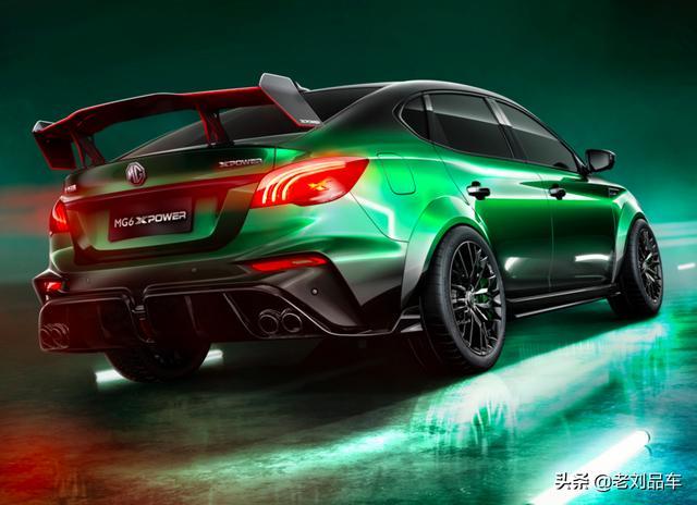 上汽名爵MG6 XPOWER新能源车，能合法上牌的官方改装版