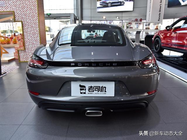 豪华入门跑车，价格能接受，中置后驱油耗7.2L，带你看保时捷718