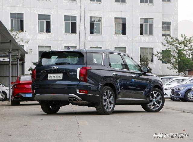 现代帕里斯帝大六座SUV车型，3.5升V6发动机、全时四驱
