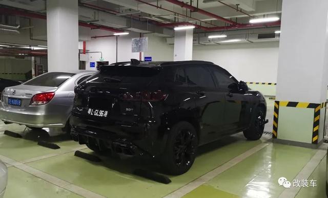 银行经理打造极致黑武士WEY VV7，单身狗慎入