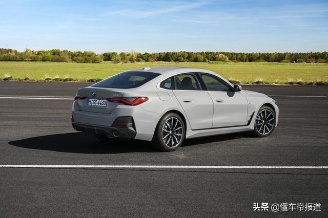 新车 | 3系车主也羡慕？宝马4系四门轿跑车发布，下半年上市