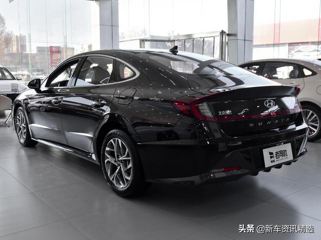 这个外观能接受吗？实惠的大空间中级车，实拍现代索纳塔