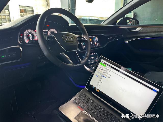 21款奥迪A7刷ecu升级ING特调迸发出300匹马力，没有杀伤力？