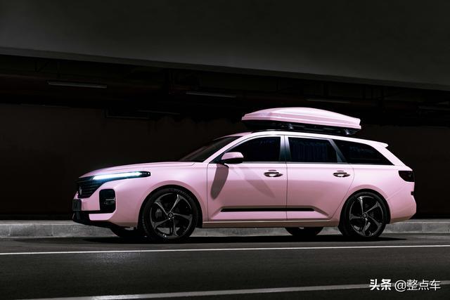 “四厢车”Valli，内部放倒成1米8大床，还有女车主喜欢的冰莓色
