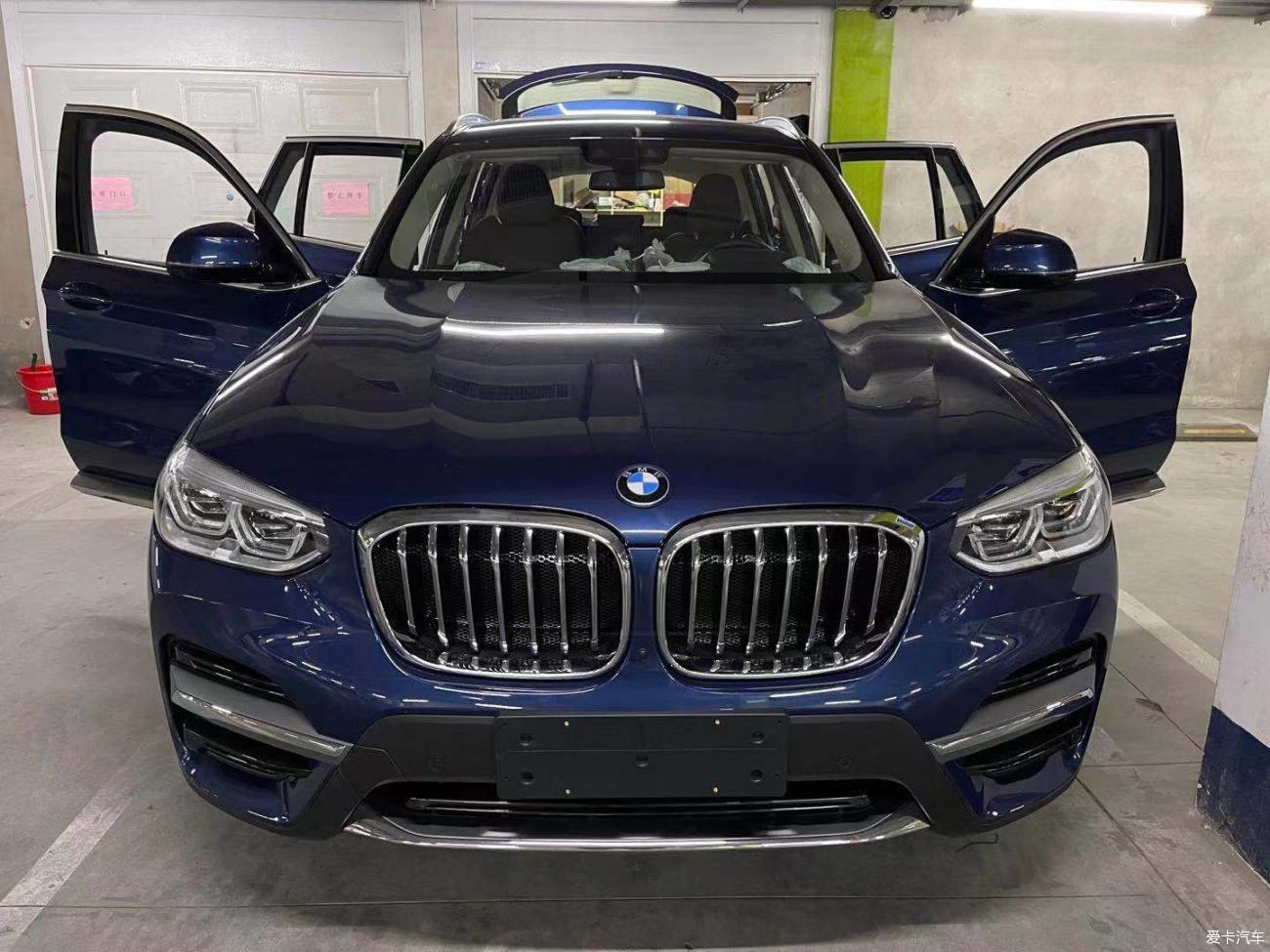 蓝色x3 28i 新车报到
