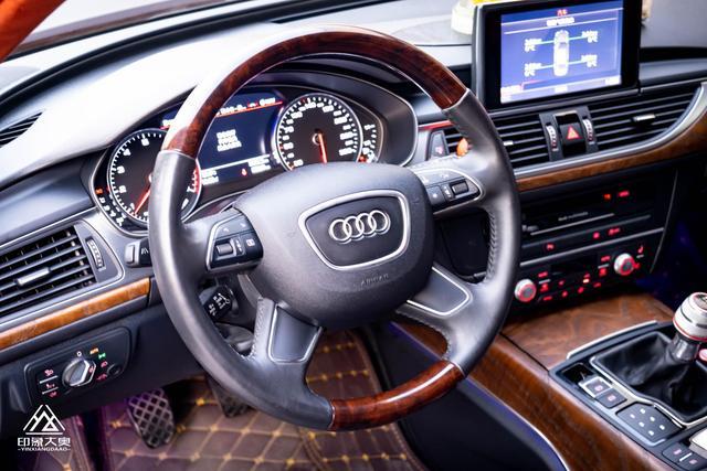 奥迪a6提车作业低调的高级感这台手动挡奥迪a6l你肯定没见过