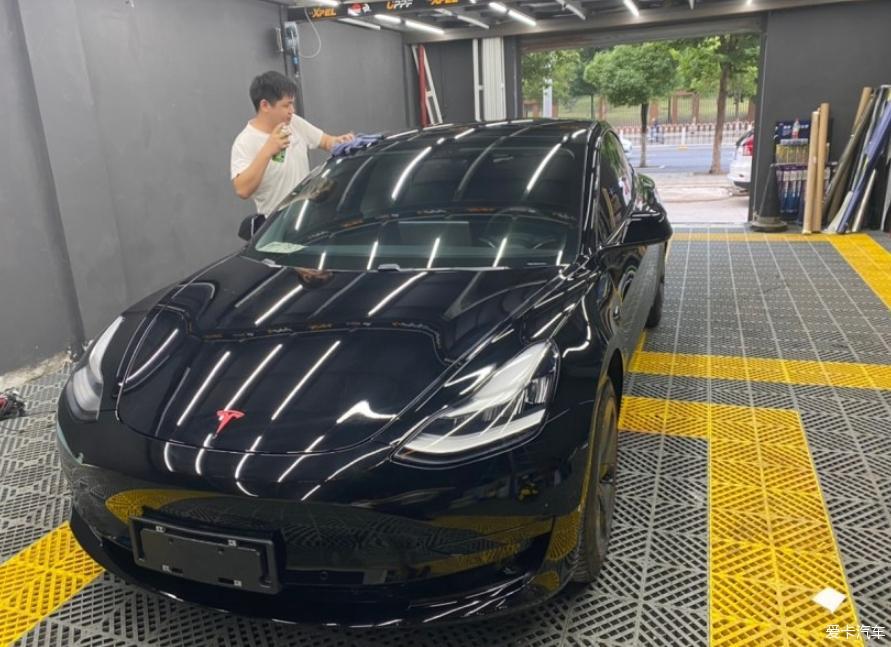 分享Model3提车作业