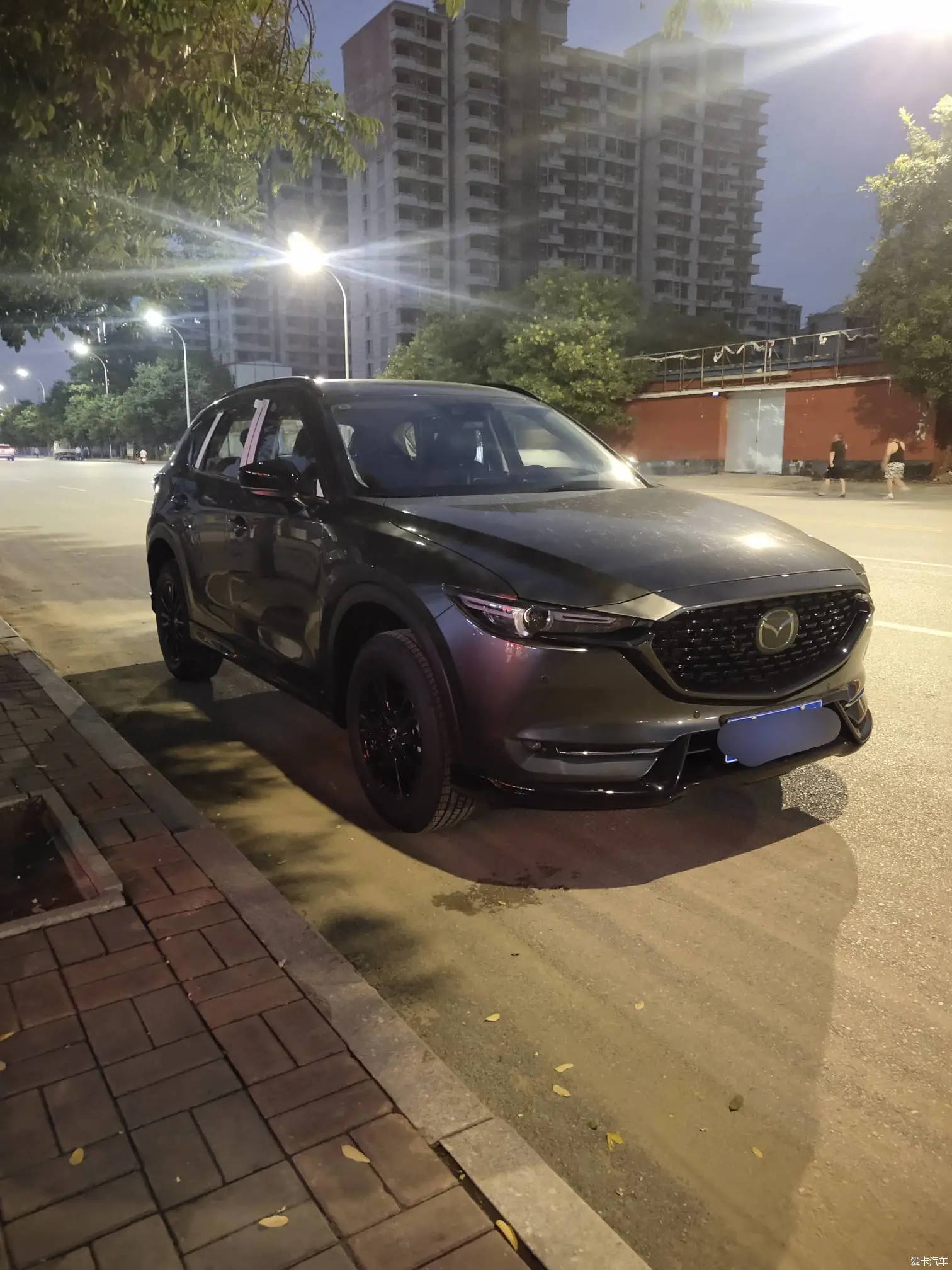 #劲飒出街 有5风度  家庭新成员 CX-5 黑骑士
