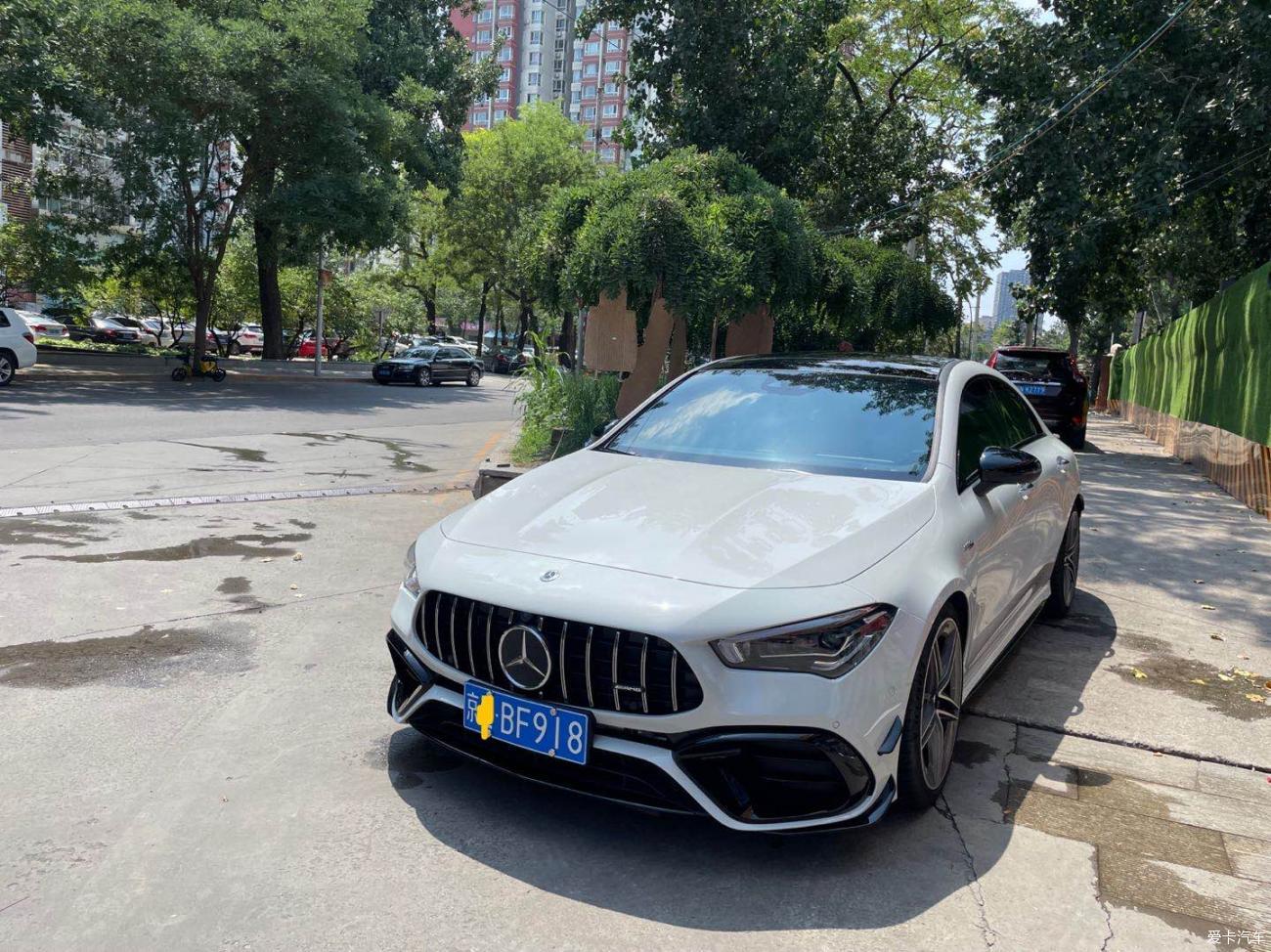 坐标北京，奔驰CLA45AMG提车啦！！