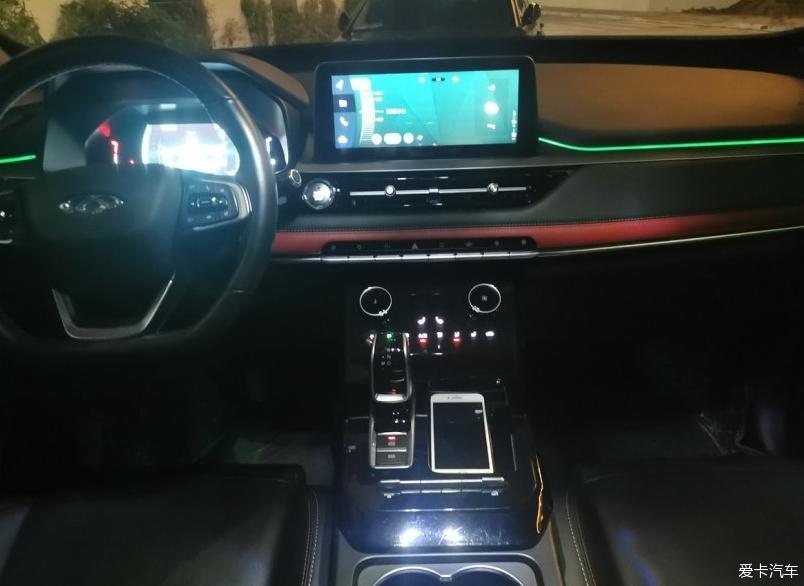 夜色之下的虎7，也是一款颜值很高的车！
