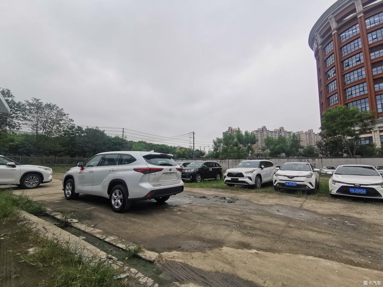 提新款汉兰达新车了……