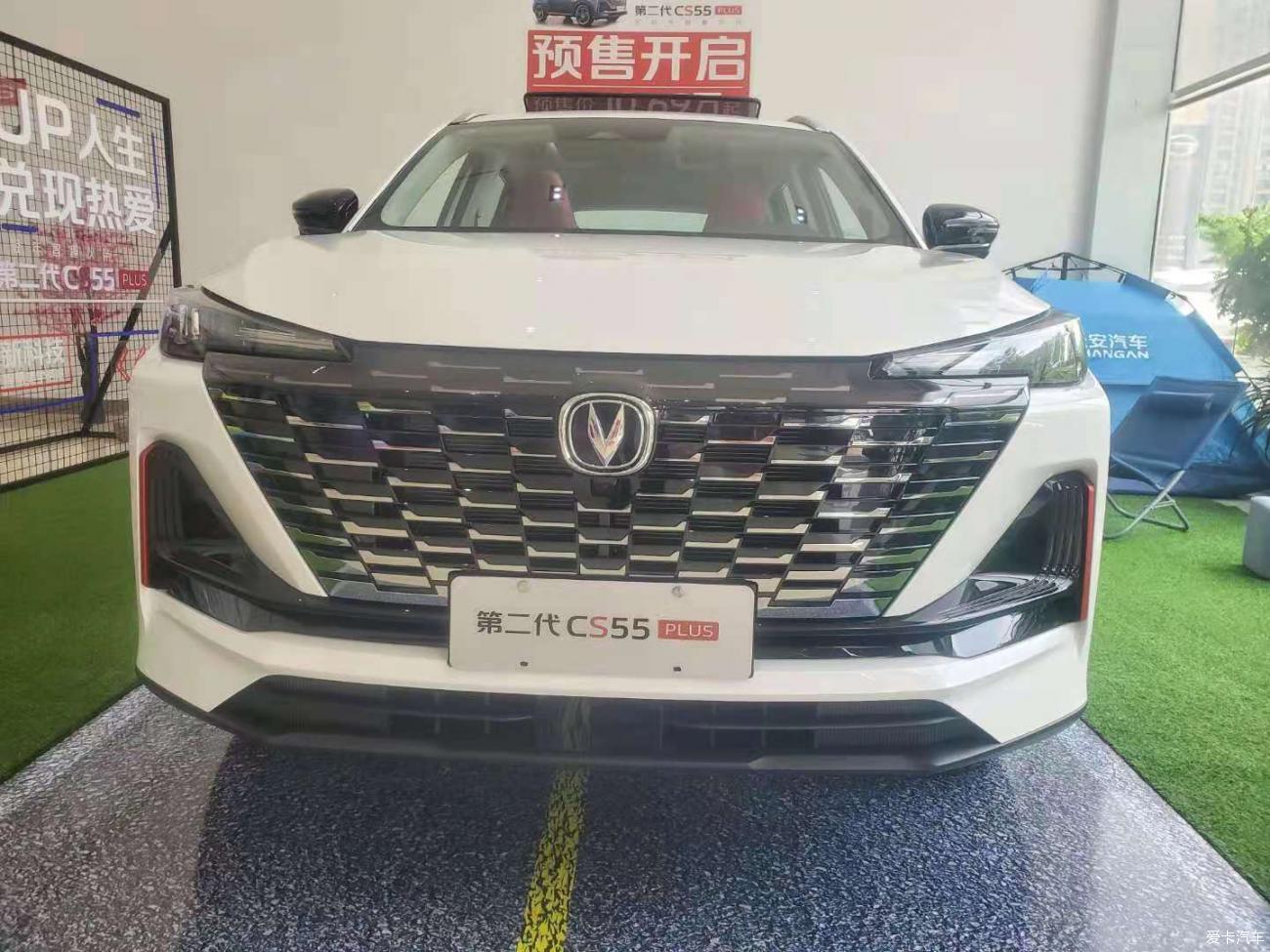 试驾第二代CS55PLUS颜值实力配置确实强悍！