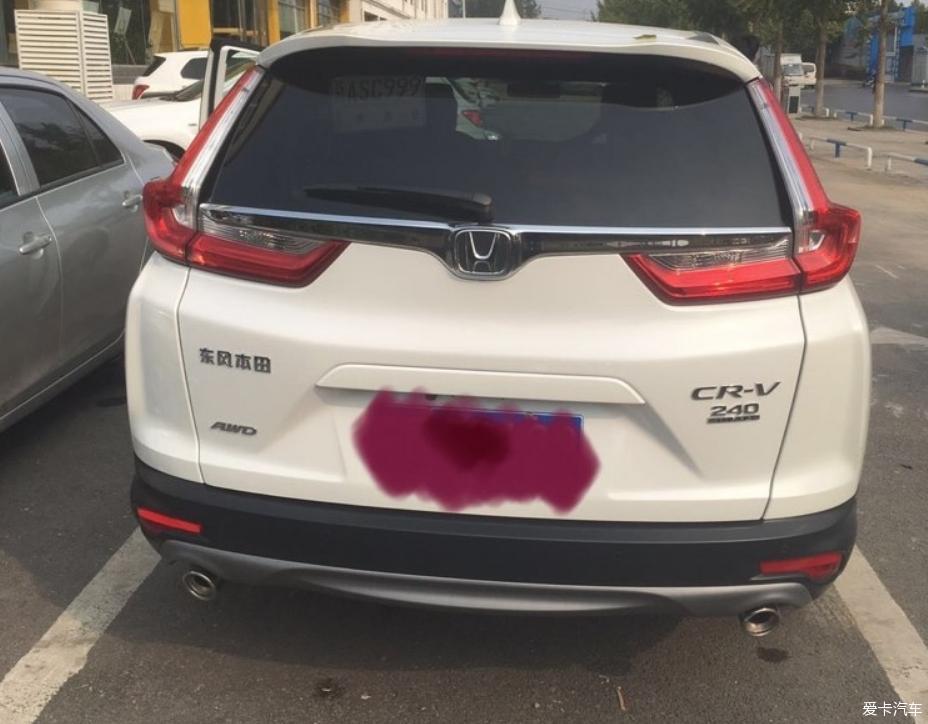 选择了所爱的一种生活，选择了crv 