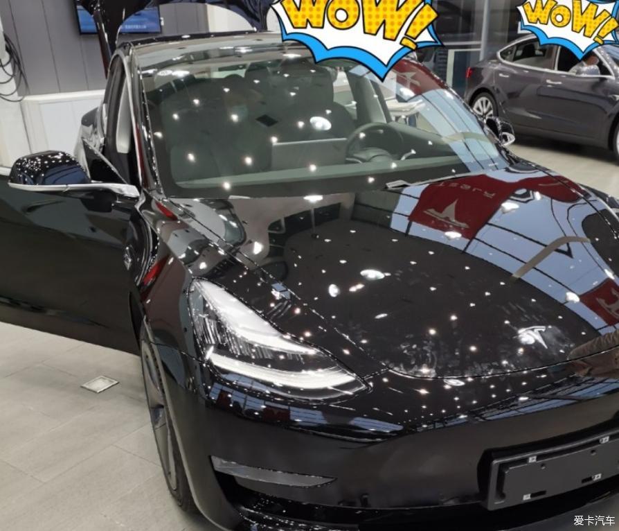 已提2021款model3