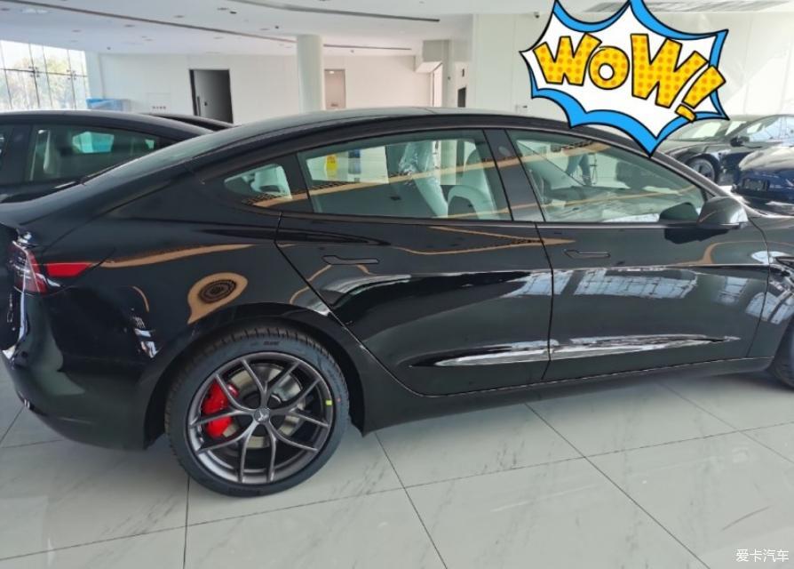 已提2021款model3