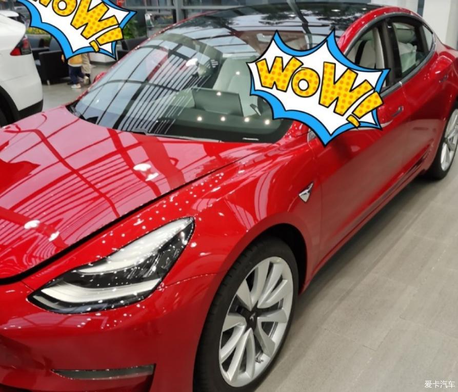 已提2021款model3
