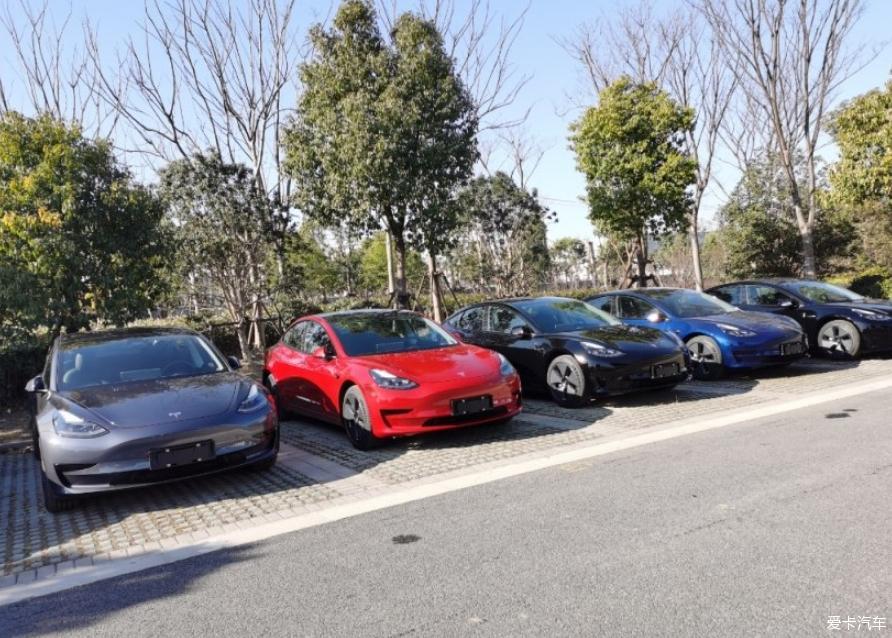 已提2021款model3