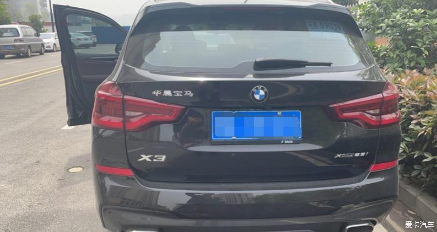 7800公里21款 25i 宝石青 X3 用车小结
