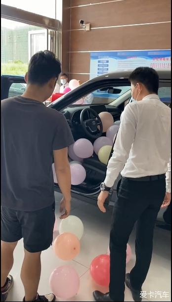 全新第四代汉兰达惠州首台新车交付拉！！！