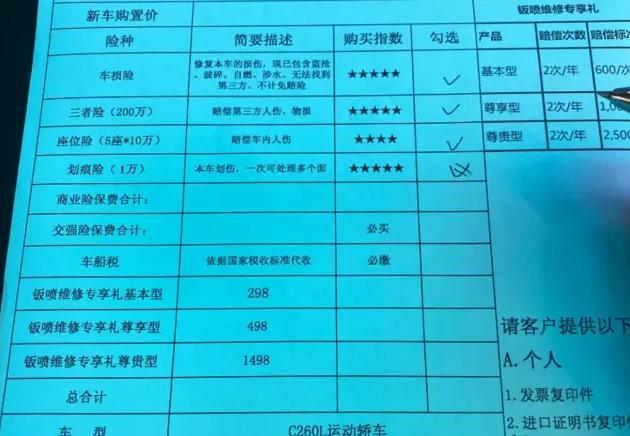 成都首台2022款奔驰C260L提车详细作业