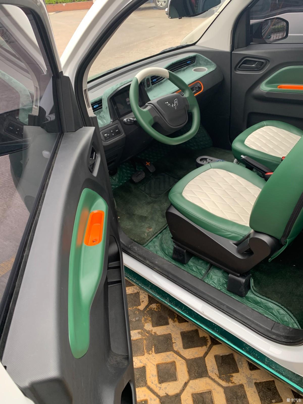 颜色最环保的五菱宏光mini EV