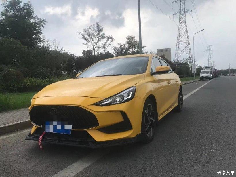 提车小结  恭喜自己喜提名爵5