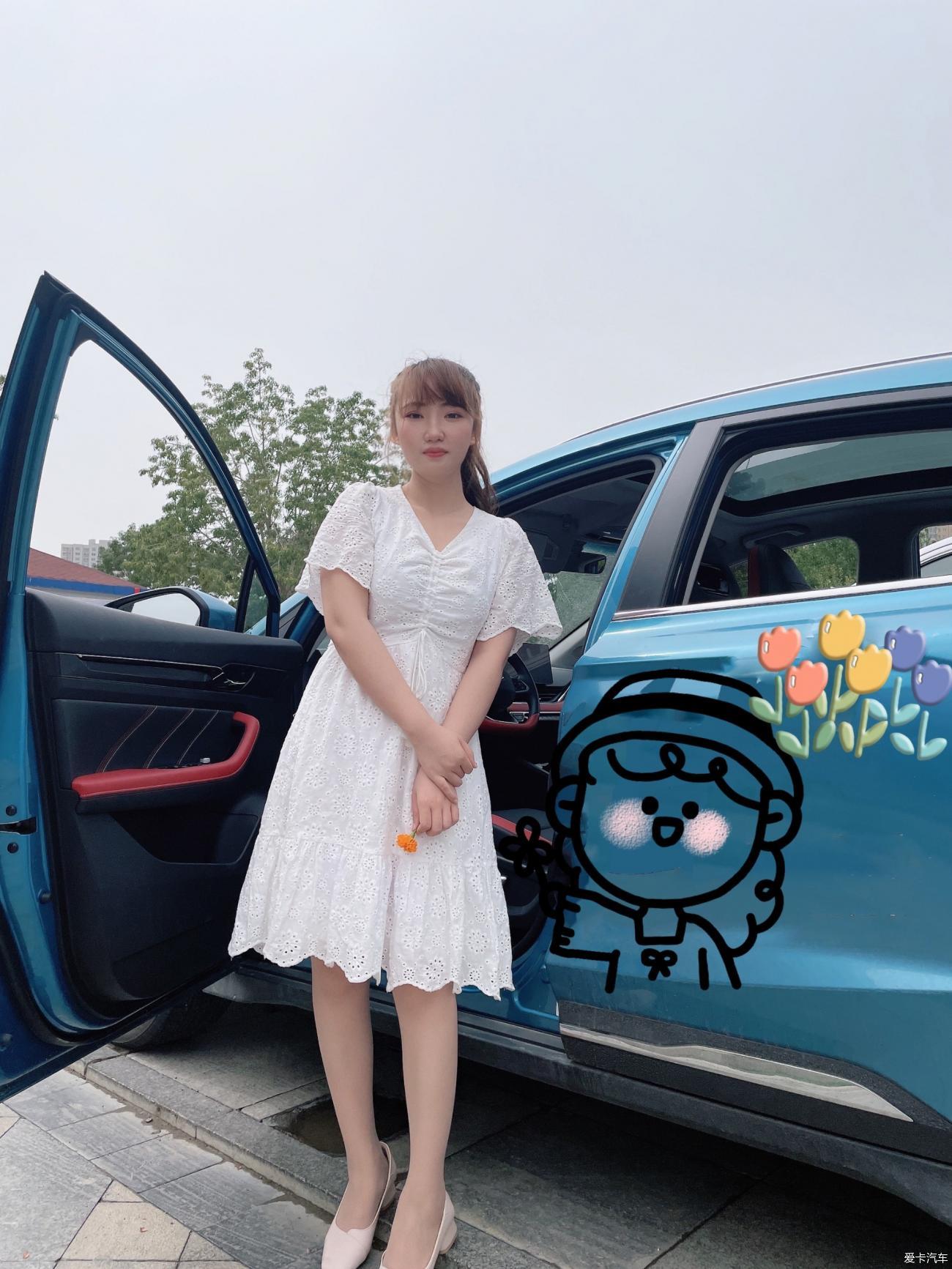 女友当模特，顺便分享一下帝豪S的使用感受！