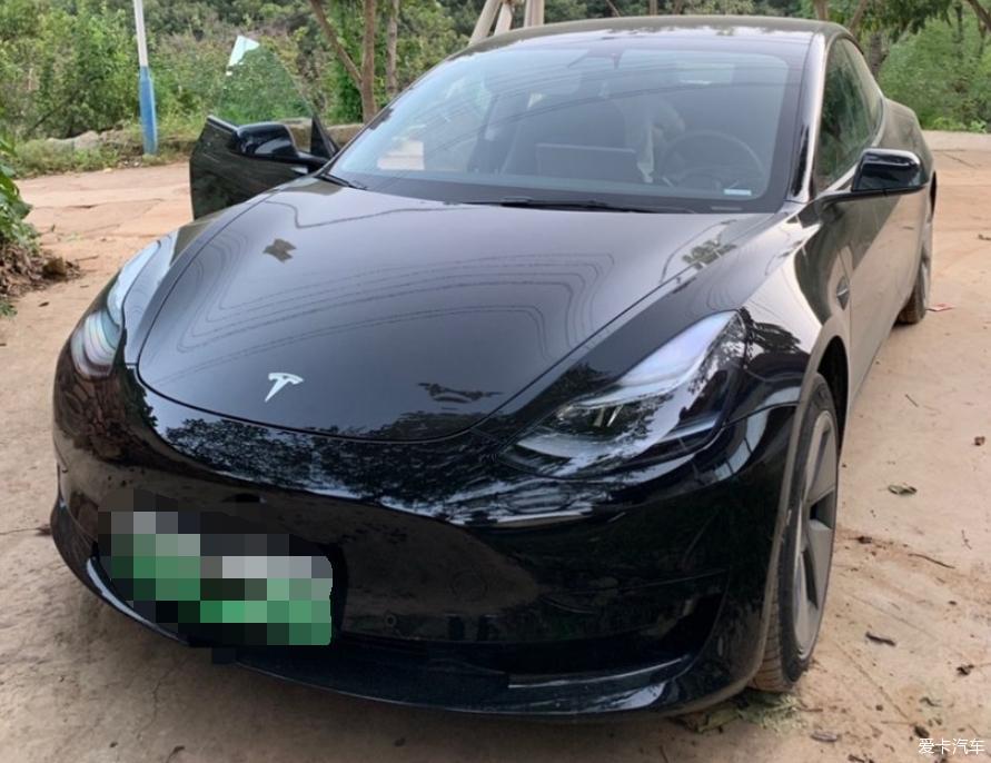 分享21款model3标续升级版提车作业
