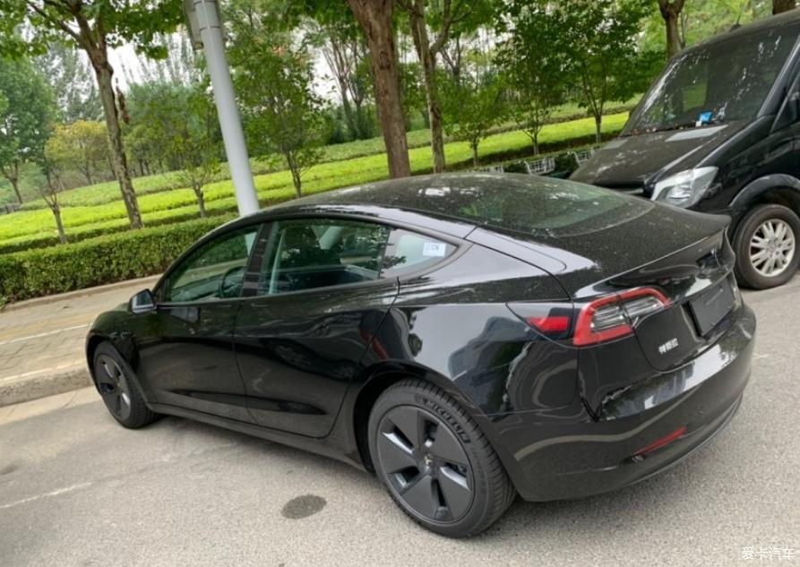 分享21款model3标续升级版提车作业