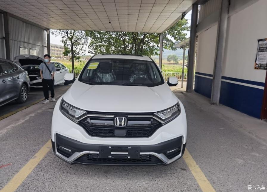 提车21款crv风尚版