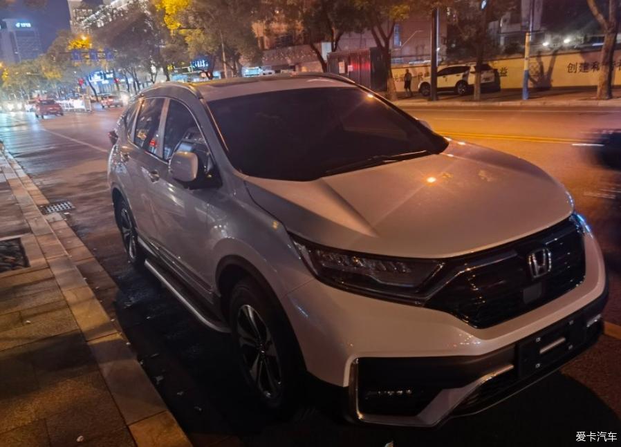 提车21款crv风尚版