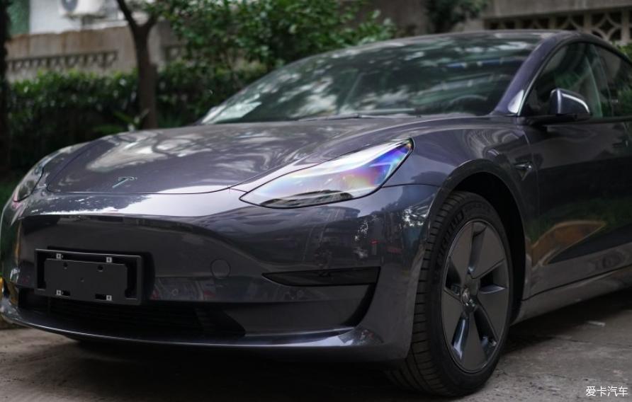 冷光银2021 Model 3 提车
