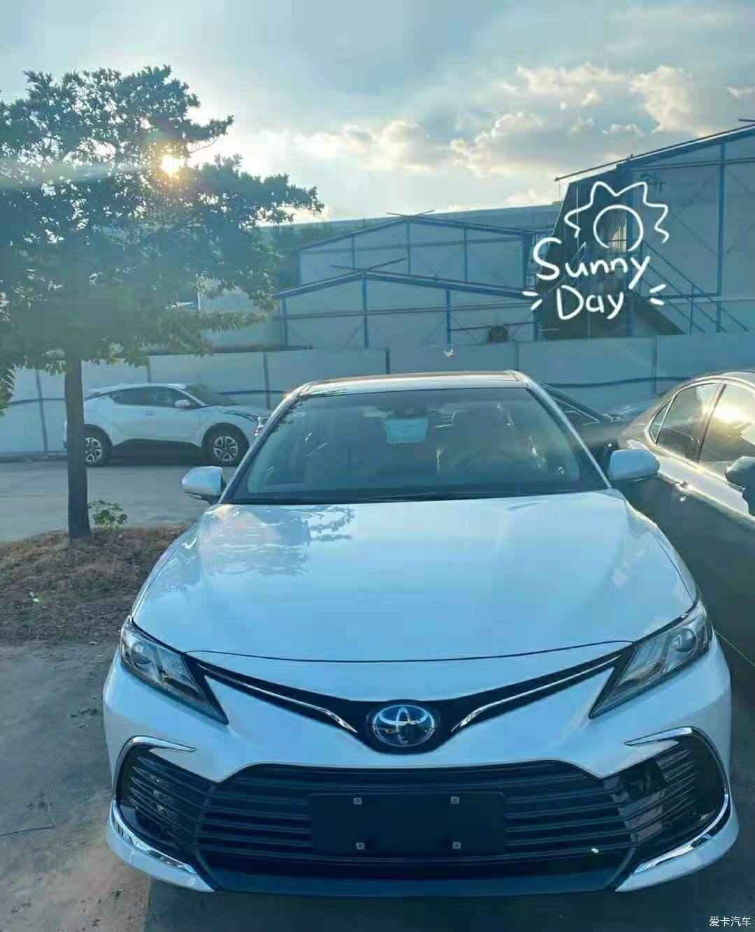 喜提爱车—丰田凯美瑞  发帖纪念