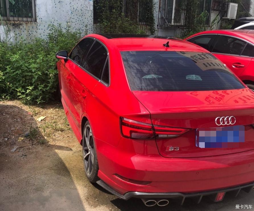 奥迪A3最美素车——新手改车
