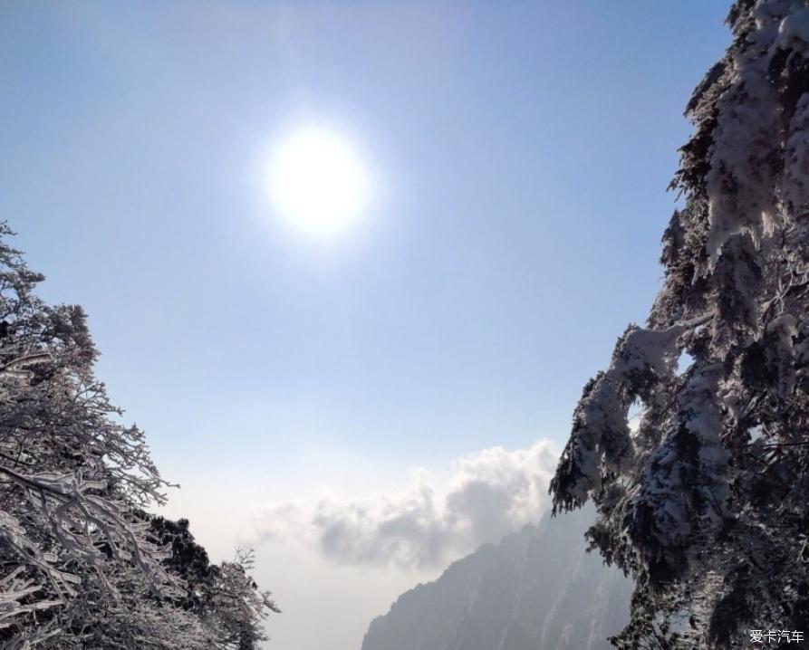 自驾去峨眉山看雪