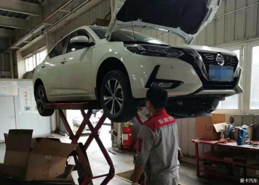 分享爱车一万五千公里保养作业