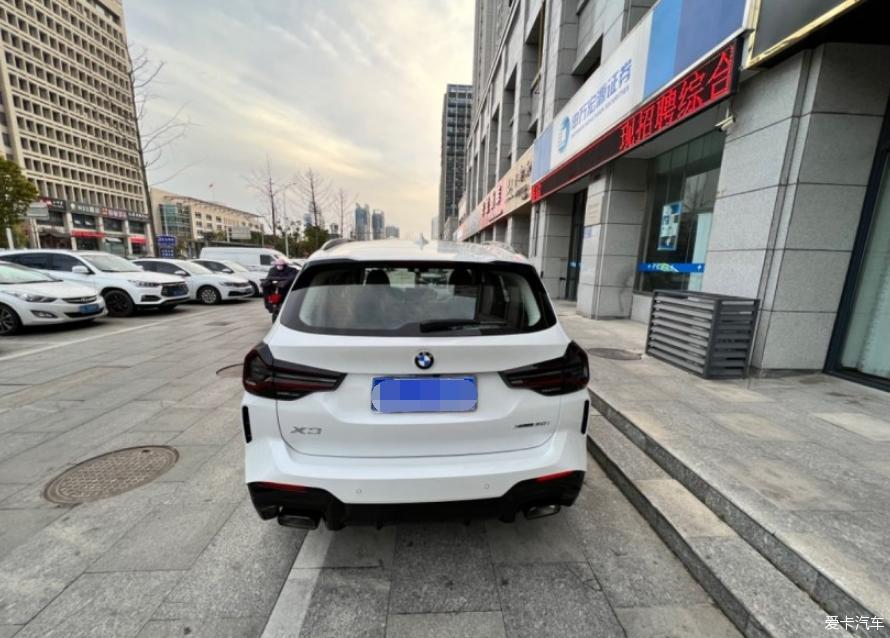 2022款宝马X3 30i领先版用车感受