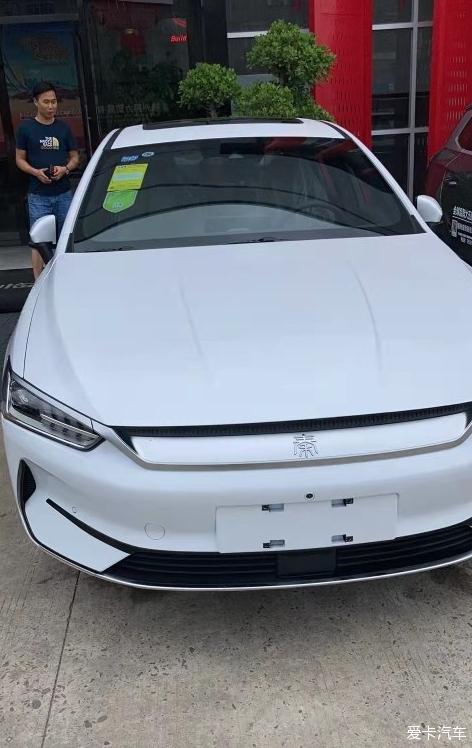 提车秦PLUS EV，这台车开起来感觉真好