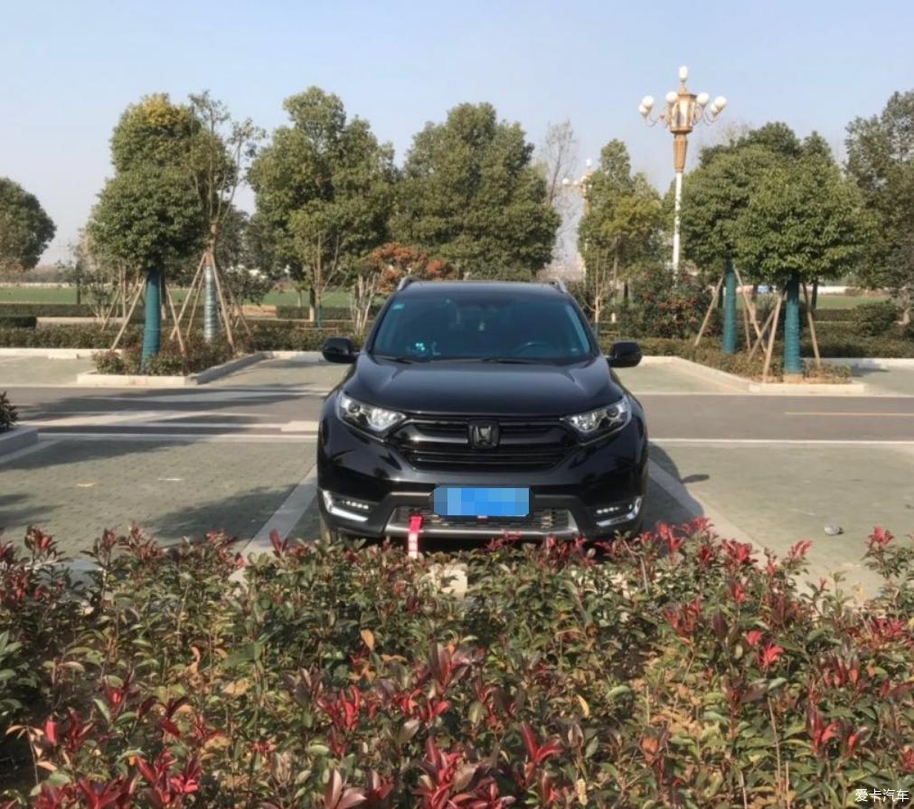 我的小黑CRV风尚提车作业
