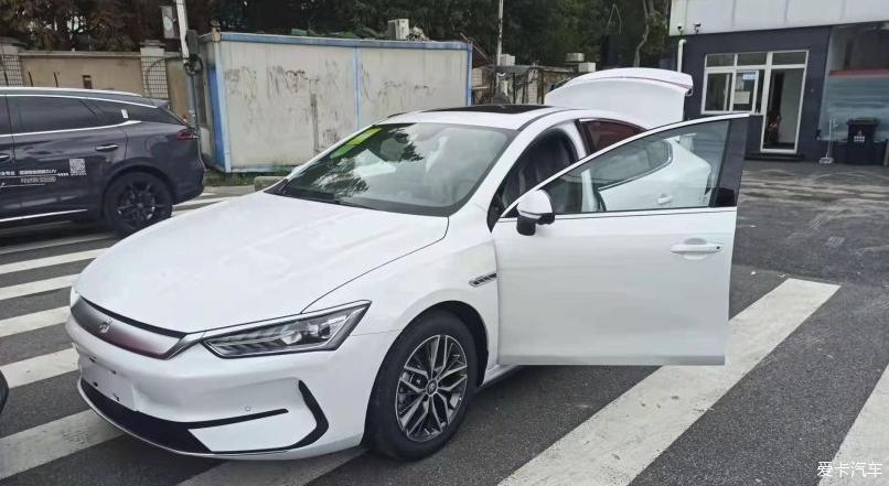 提车秦PLUS EV，这台车开起来感觉真好