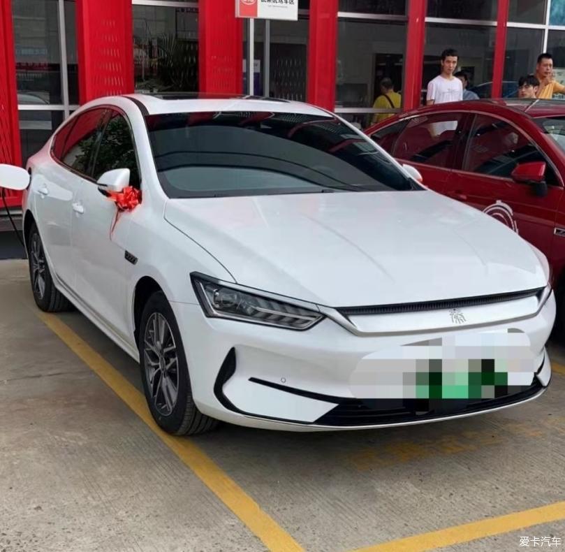提车秦PLUS EV，这台车开起来感觉真好
