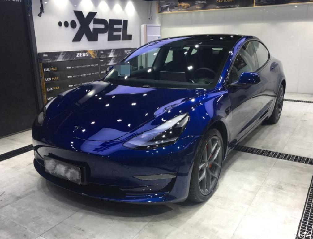 分享2021款Model3 提车作业