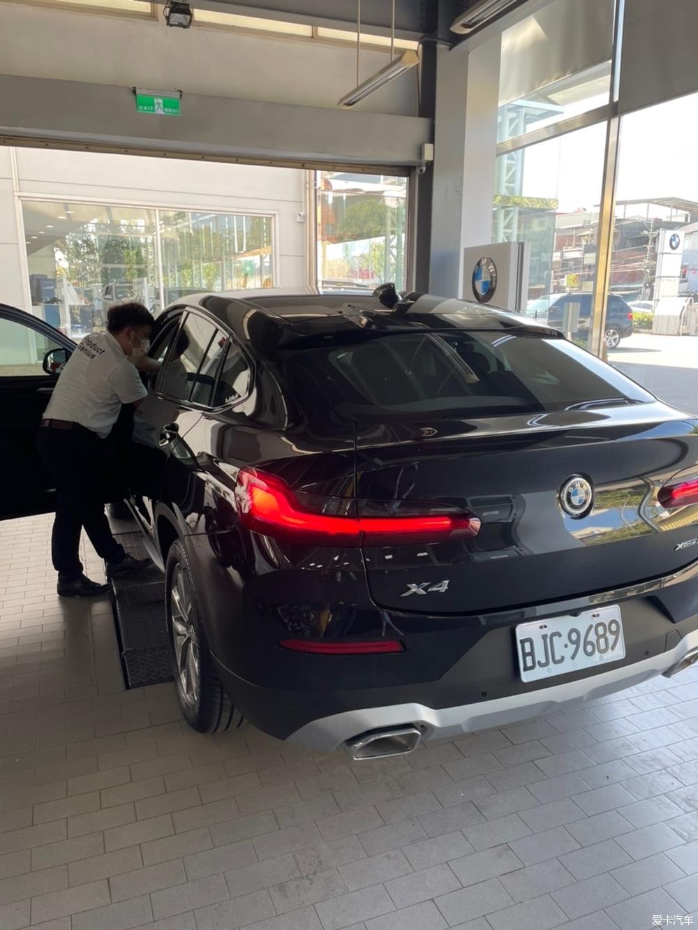 台灣X4 20i 新車作業