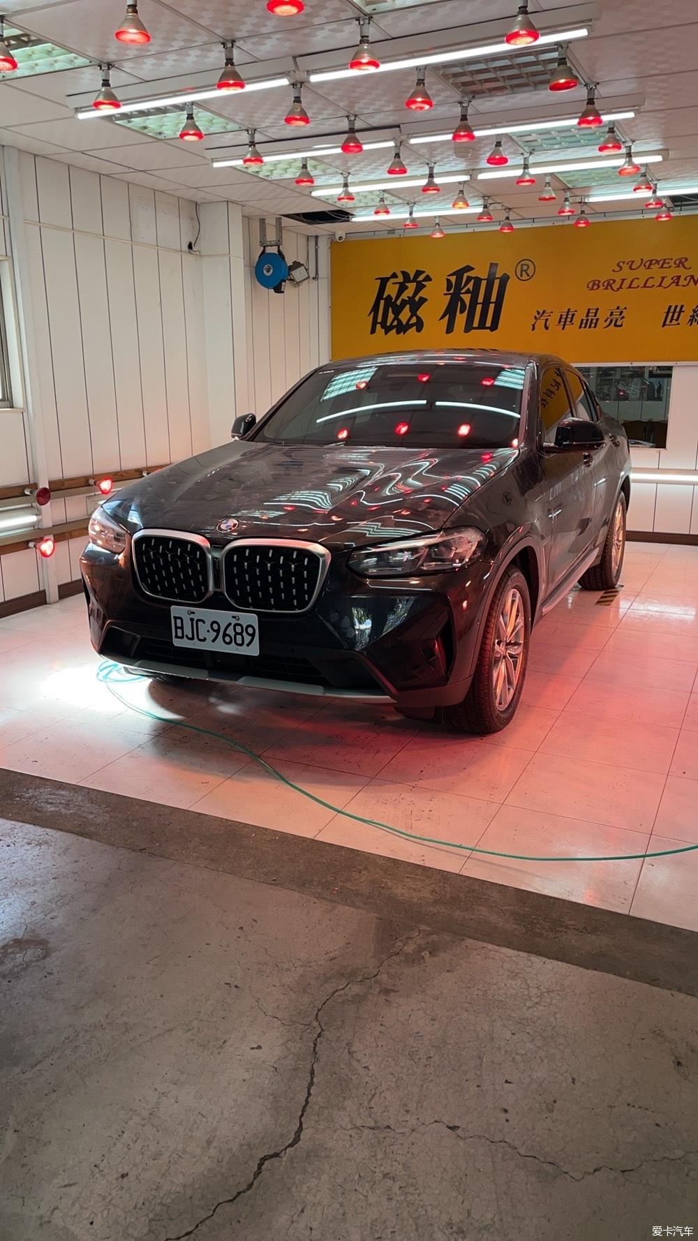 台灣X4 20i 新車作業